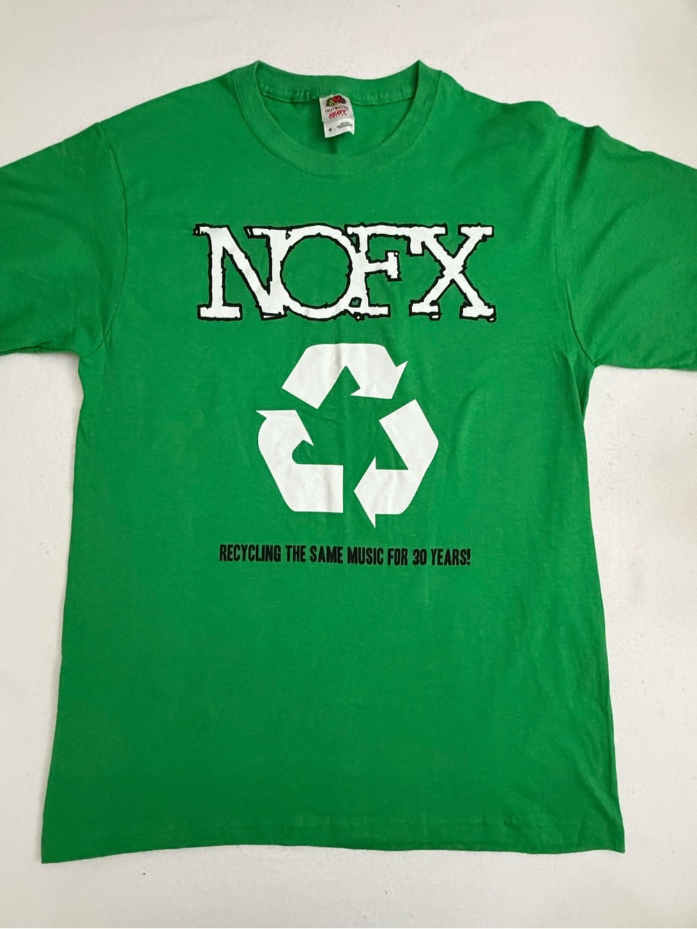 NOFX Recycling The Same Music Band Tee Medium